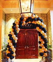 Arch at entrance to the Pagoda Restaurant at the Fairmont Hotel